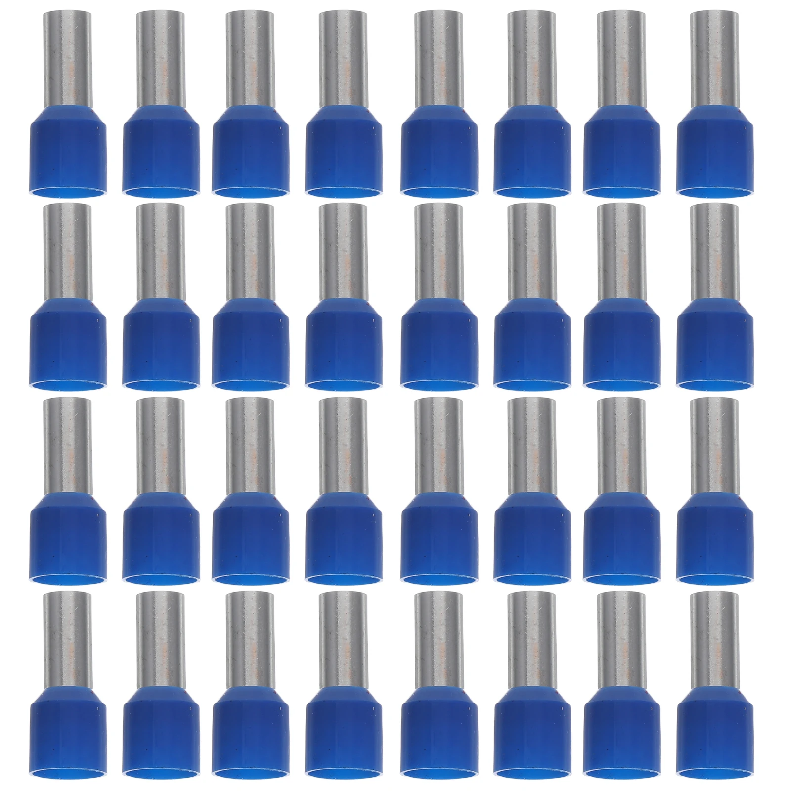 

500pcs Tube-Type Pre-Insulated Terminals Nylon Pvc Copper Wire Connectors Insulated Crimp Ferrules For Electrical Control