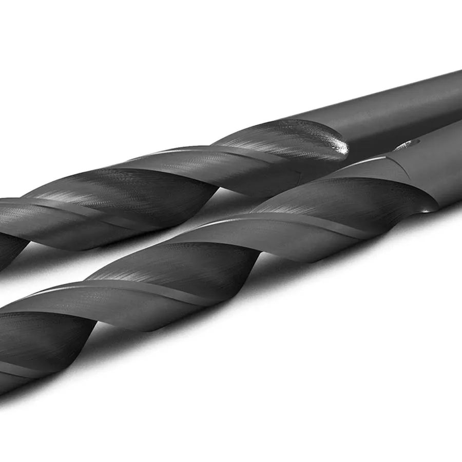 Twistdrill ad alta durezza foratura per la lavorazione del legno in plastica 4341 acciaio ad alta velocità codolo dritto Rolling Drillbit Sharp resistente all'usura