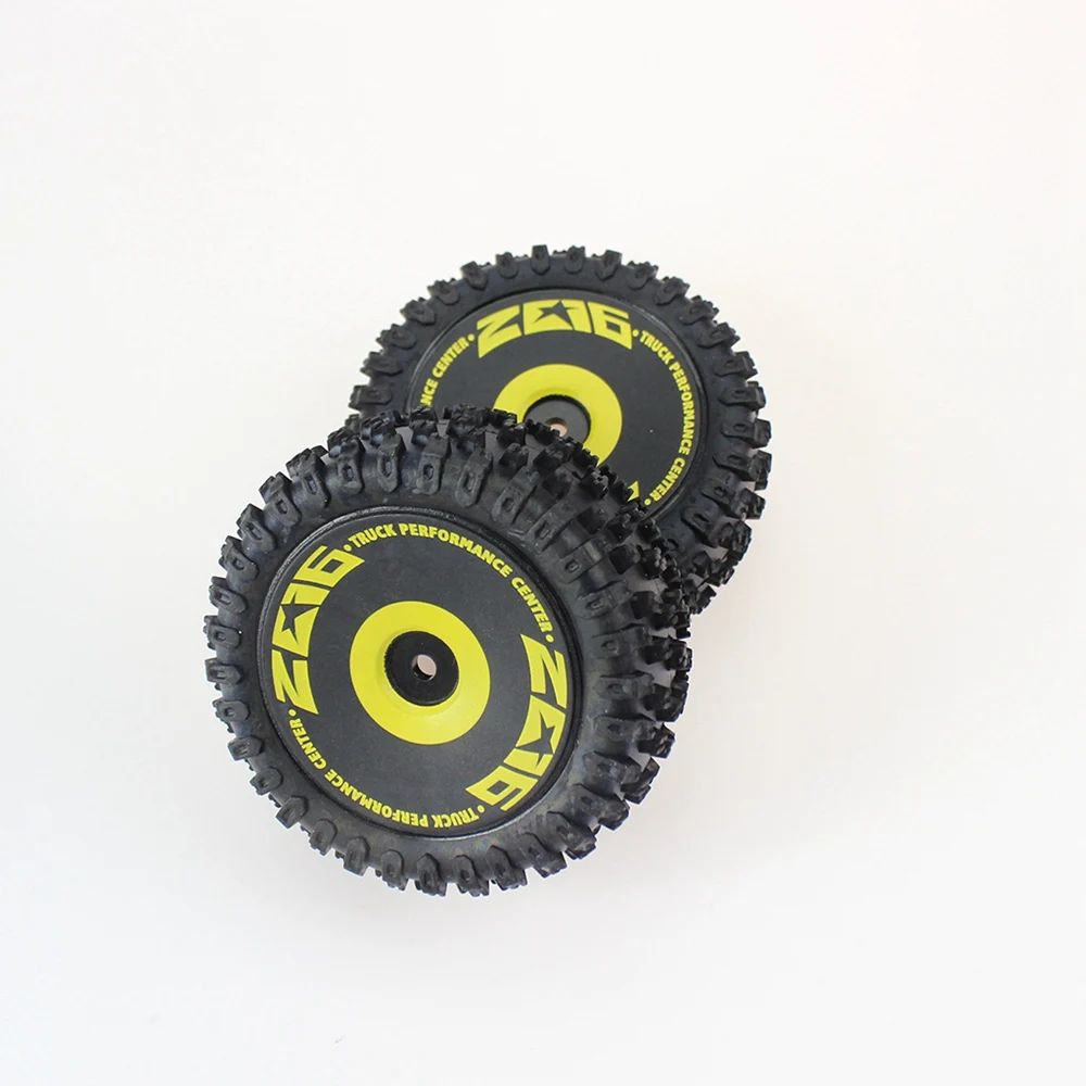 4Pcs Front and Rear Wheel Tire Tyre for Wltoys 144001 144010 124016 124017 RC Car Upgrade Parts Spare Accessories