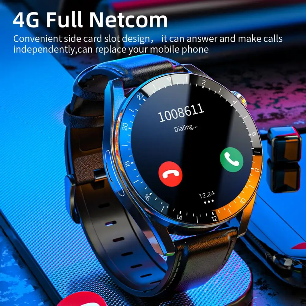 

LOKMAT Appllp9 Bluetooth 4.1 Dual Chip Intelligent System APP Download Smart Wristwatch 4G WiFi GPS Camera Digital Watch