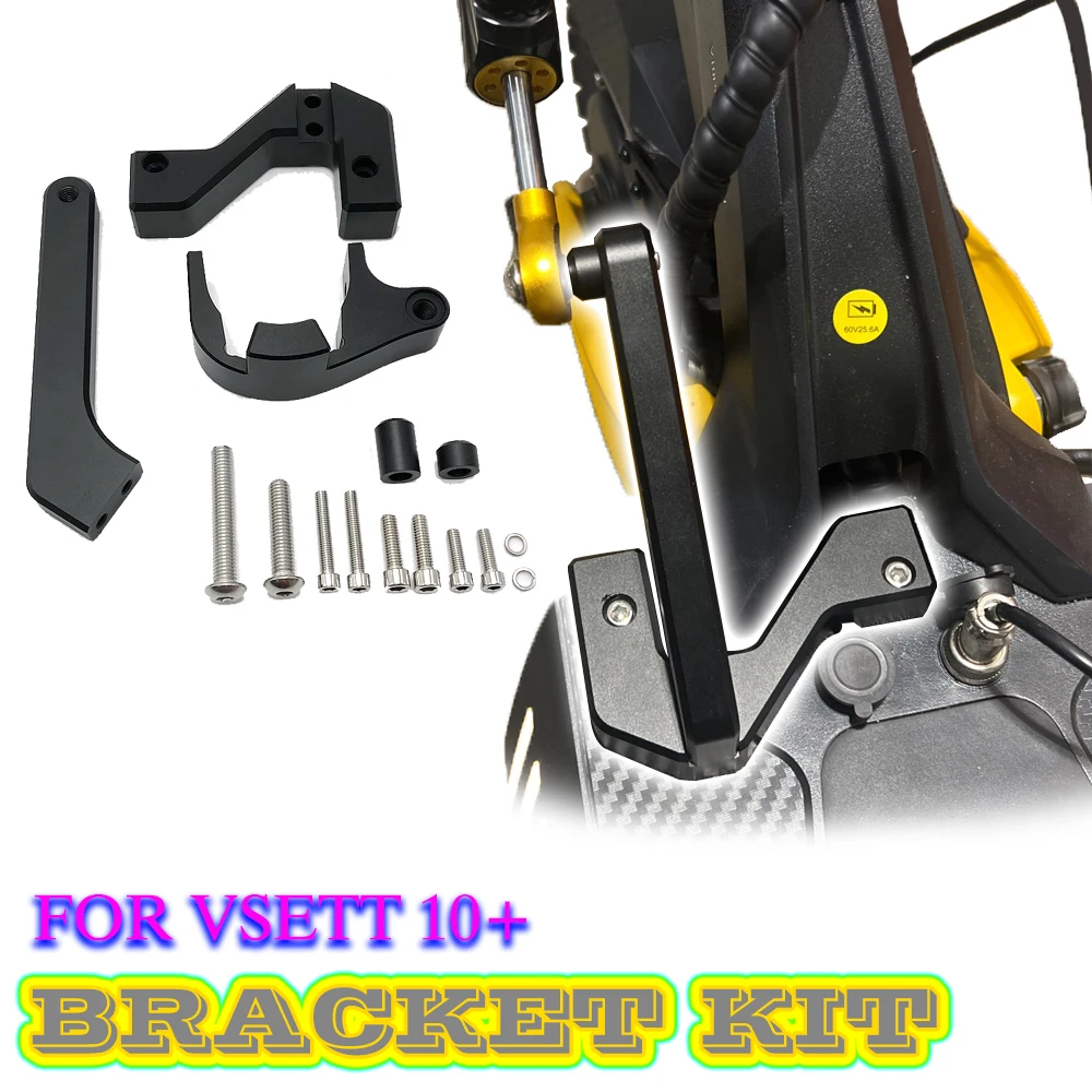 

Steering Damper Bracket Electric Scooter Accessories For VSETT 10+ Electric Scooter Spare Parts Aluminum Alloy Material