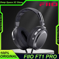 Fiio FT1 Pro Wired HIFI Earphones Diaphragm Headphones 3.5mm/4.4mm Interchangeable Lightweight Custom Music Gaming Headphones