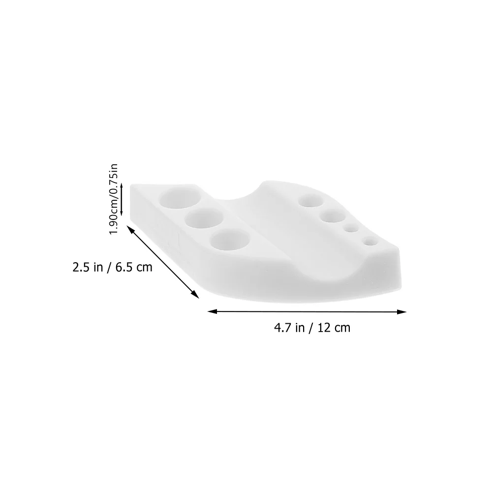 

2Pcs Tattoo Ink Cup Holder Silicone Pigment Rack Eyebrow Ink Organizer Pen Rest for Professional Use Tattoo Pen Rest