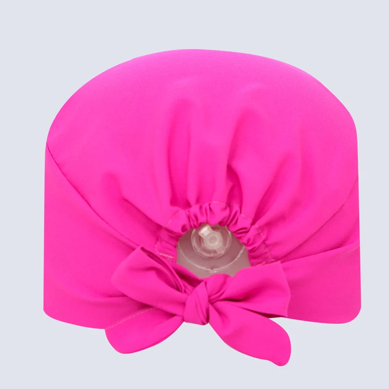 2026 Solid Color 4-way Stretch Women's Caps Nursing Hats for Men Hospital Working Cap with Buttons M-SG-02