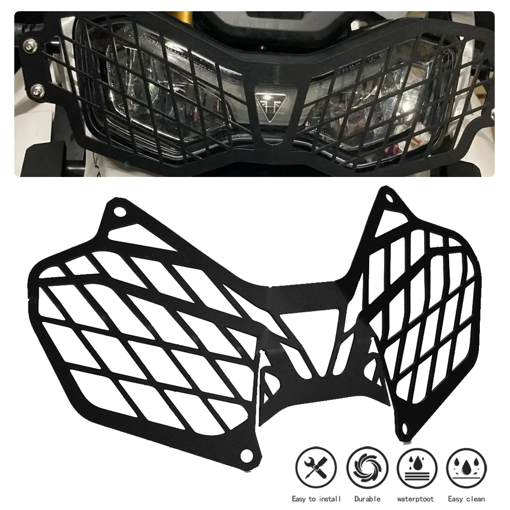 For Tiger 900 For TIGER900 GT RALLY Pro 2020-2023 2024 Motorcycle Headlight Protection Headlight Film Guard Front Lamp Cover