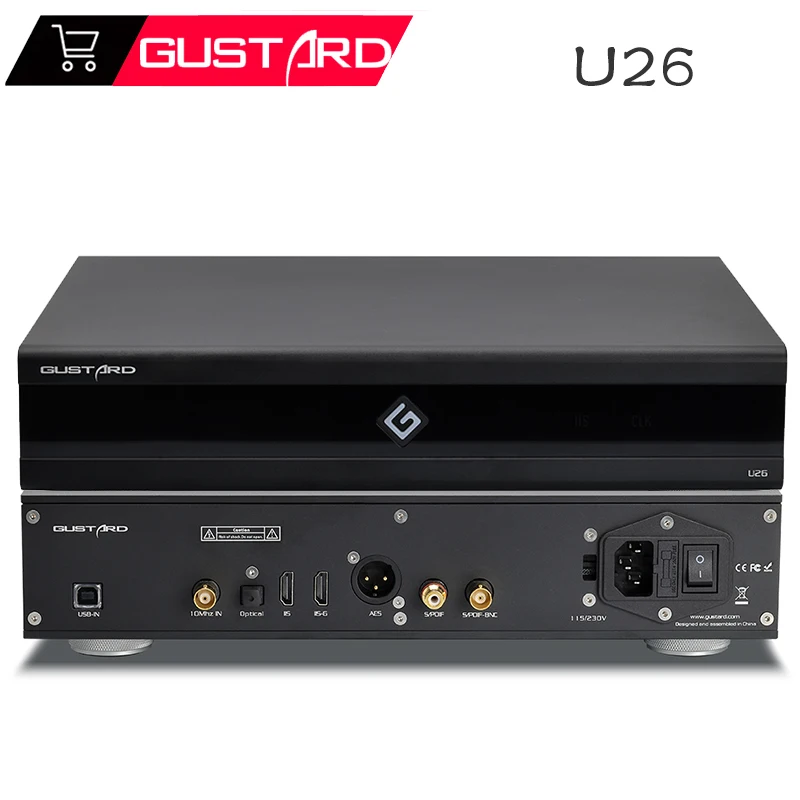 

Gustard U26 Цифровой интерфейс USB HIFI DSD2048 PCM1536 кГц OCXO USB Audio