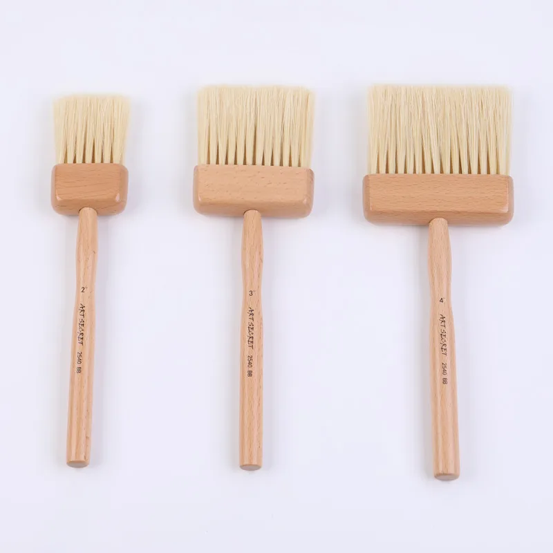 

Artsecret Big Oil Painting Brush 2540BB Hog Bristle Hair Wooden Handle Multi-Purpose Aquarelle Gouache Art Artist Tools Supplies