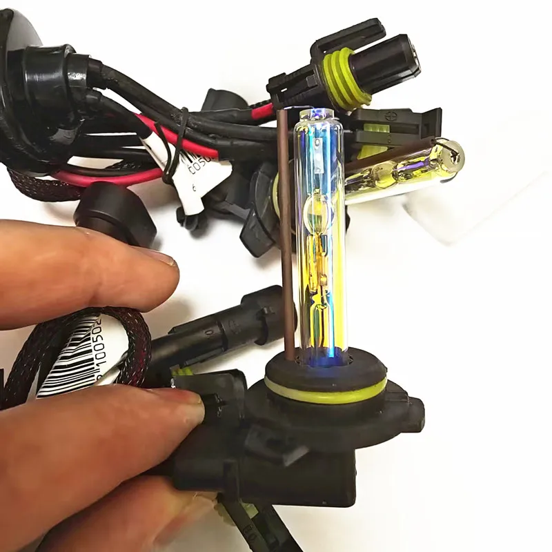 

9012 Car Super Yellow Light High Brightness HIR2 UV HID Xenon Bulbs Headlights Car Lamp 12V 35W 3000K Replacement Headlamp