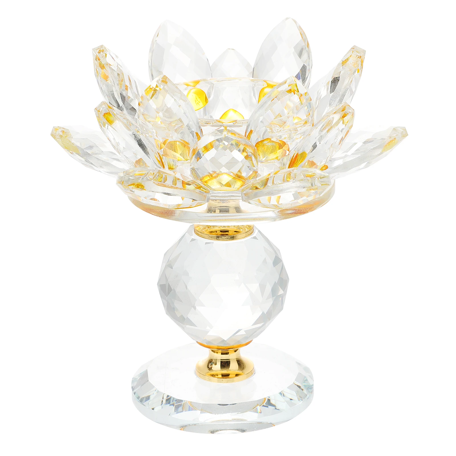 

Decorative Crystal Flower Holder Ideal for Dining Room Guest Room Anniversary Engagement Proposal Settings