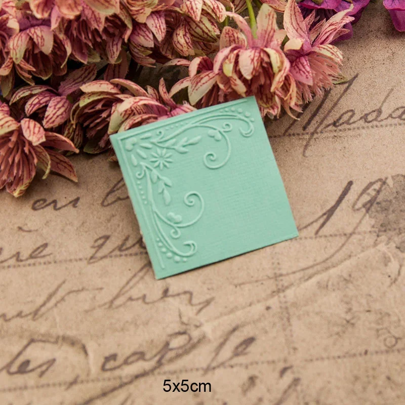 Leaves Corner Embossing Folders New 2024 For Card Making Supplies Paper Craft Supplies Scrapbooking Plastic Embosser Stencil DIY