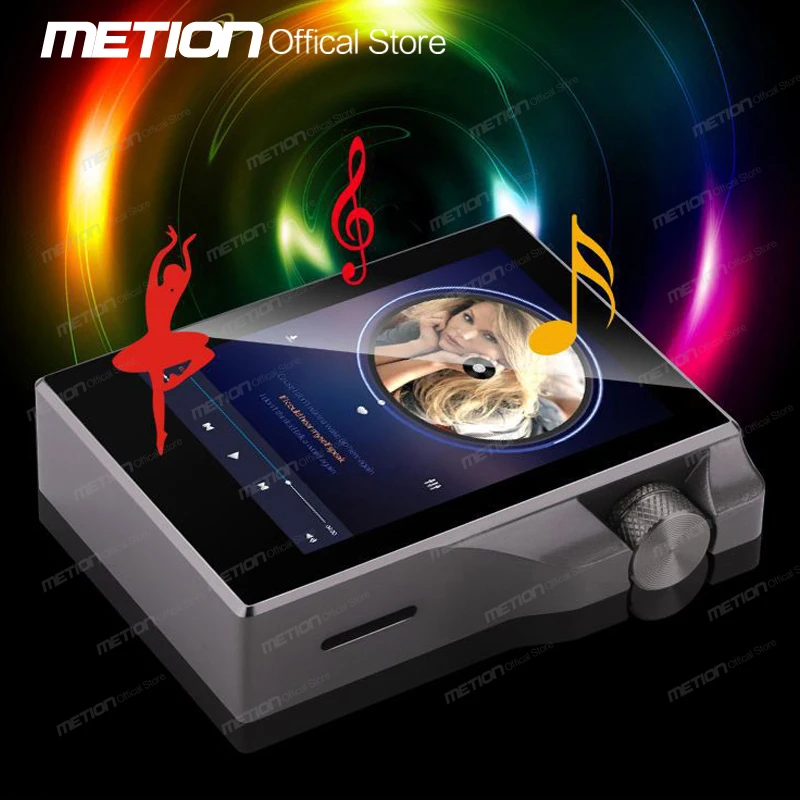 2022 HIFI DSD lossless decoding MP3 music player Bluetooth 2.4