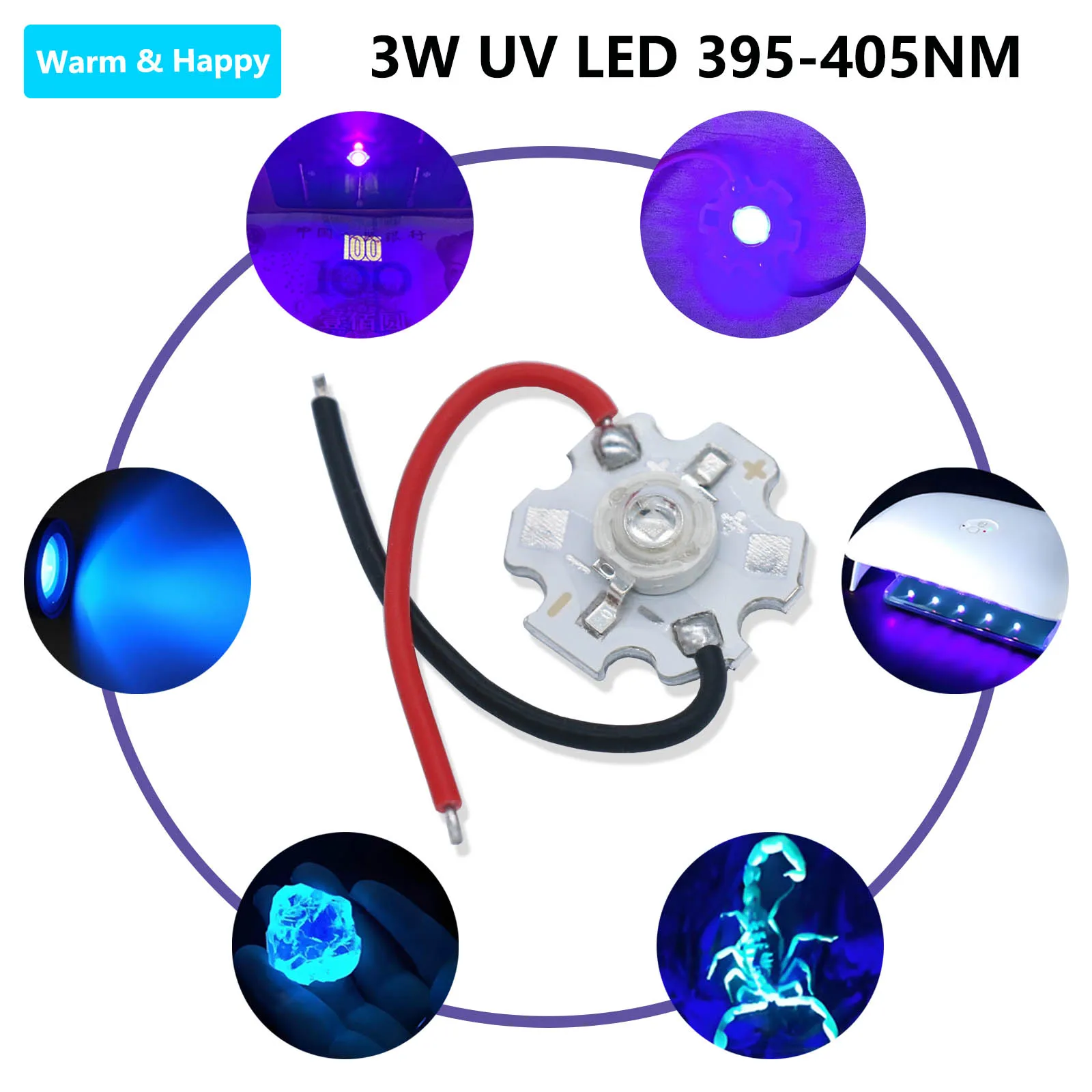 395Nm 405Nm 3W 3-3.…