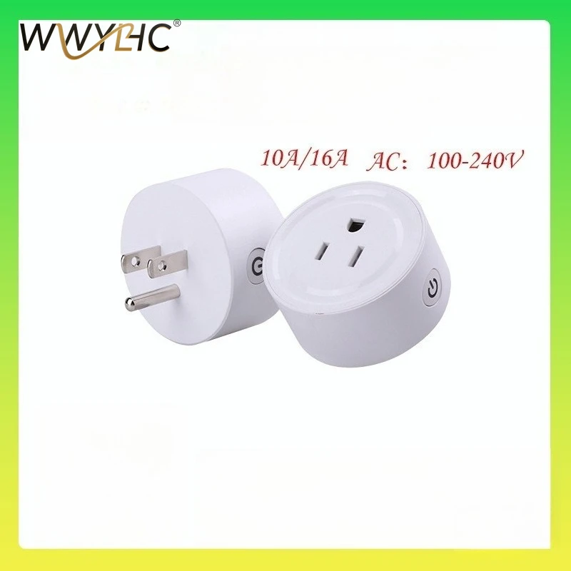 Suitable for US Standard Wifi Socket Timing Switch Smart Socket APP Control Compatible with Alexa
