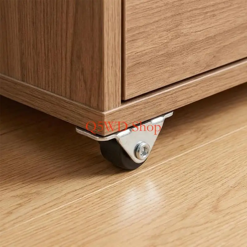 Q5WD Furniture Casters Wear Resistant Quiet Universal Heavy Trolley Wheel 360 Degrees Swivels Castors Accessory