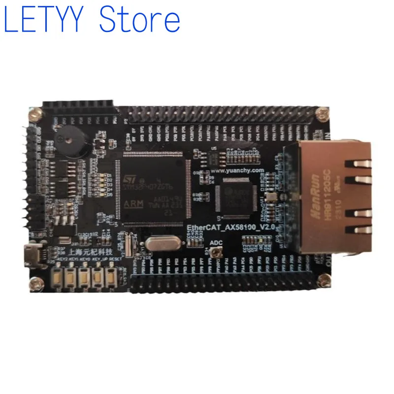 AX58100+STM32F407 EtherCAT Slave Development Board Servo CIA402 Learning Board