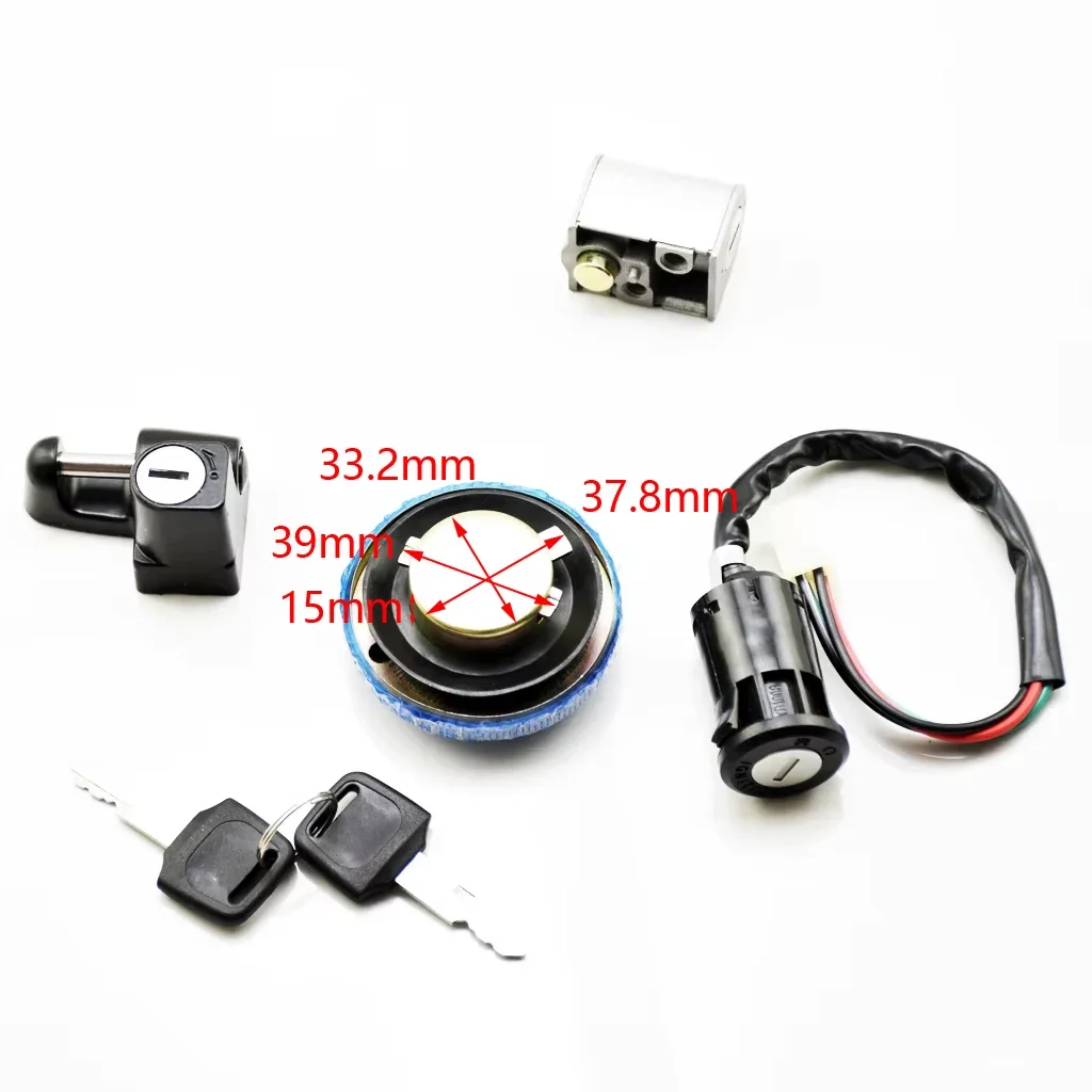 

Switch Ignition fuel tank Cap Lock key Kits For honda Monkey Bike Z50 Motorbike