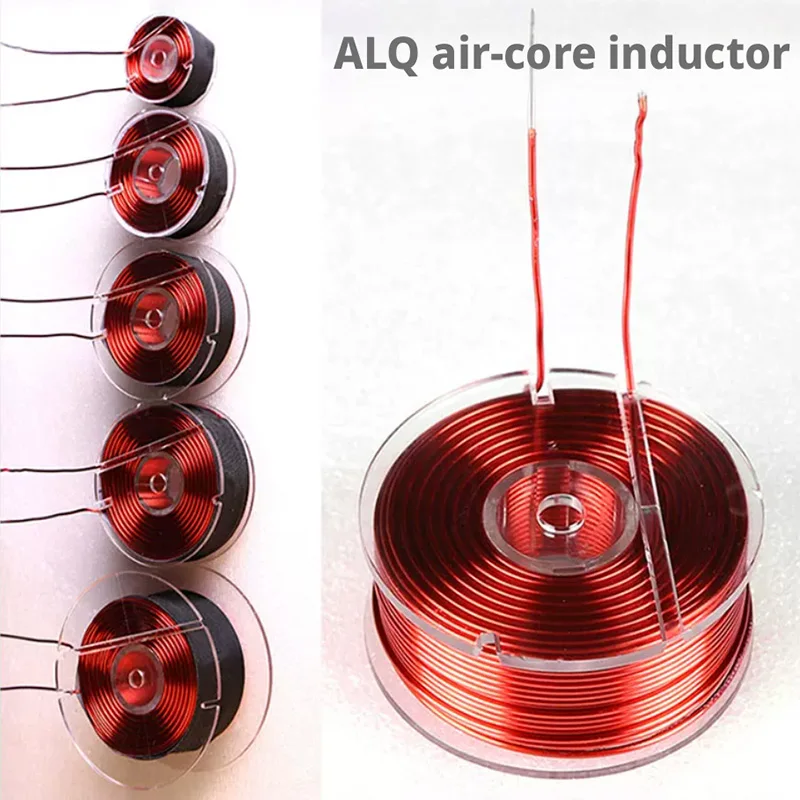 1pcs 100% Original American ERSE Wire diameter 0.8mm oxygen free copper hollow core inductor ALQ frequency divider dedicated
