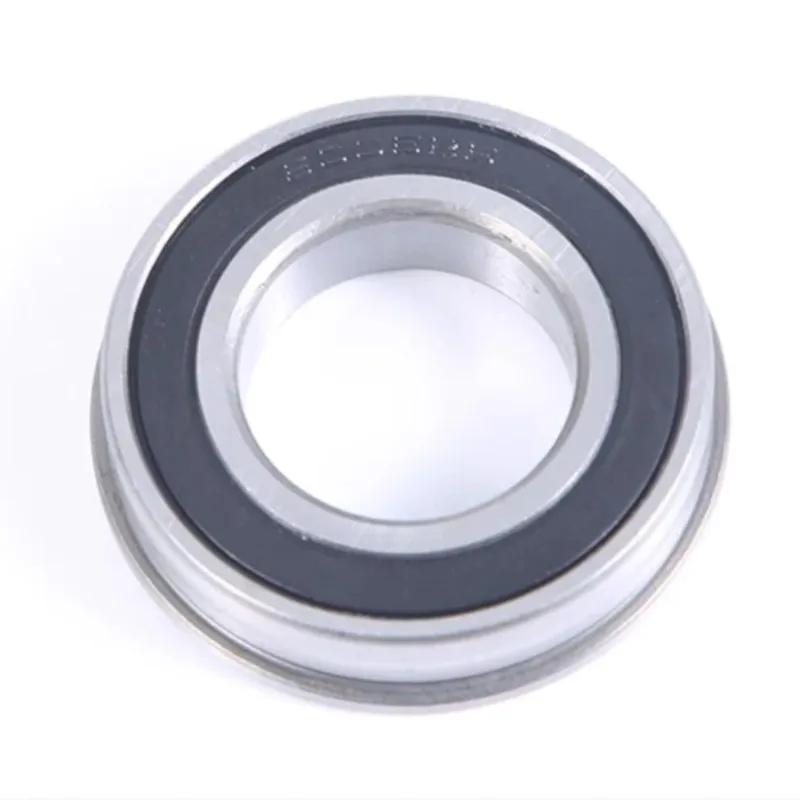5pcs F6200 F6201 F6202 F6203 F6204 RS ZZ 2RS rz ABEC-5 Flanged Ball Bearings Rubber Sealed Deep Groove Ball Bearings