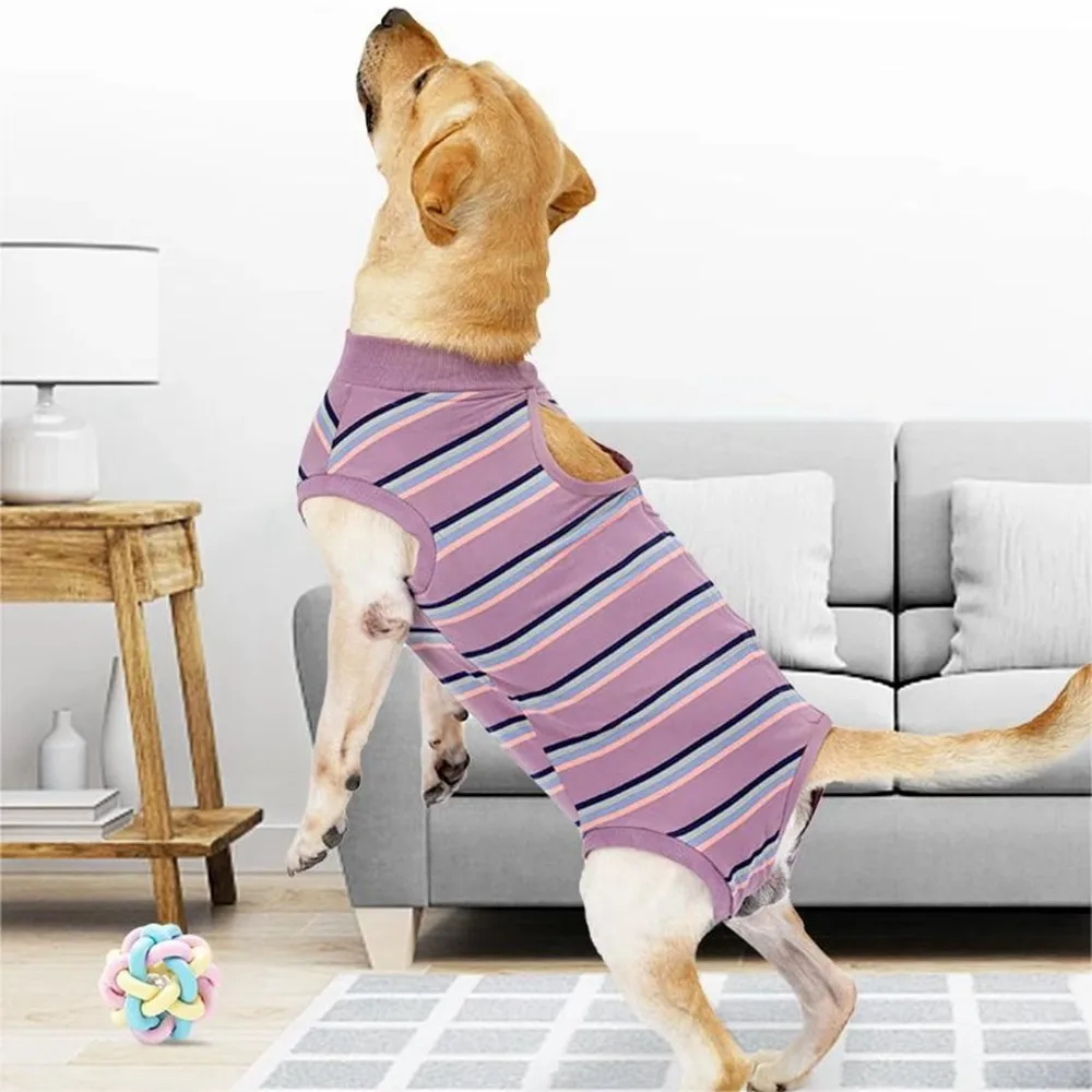 

Breathable Dog Surgery Recovery Suit Soft Warm Thickened Neuter Anti-Lick Suit Comfortable Postoperative Clothes