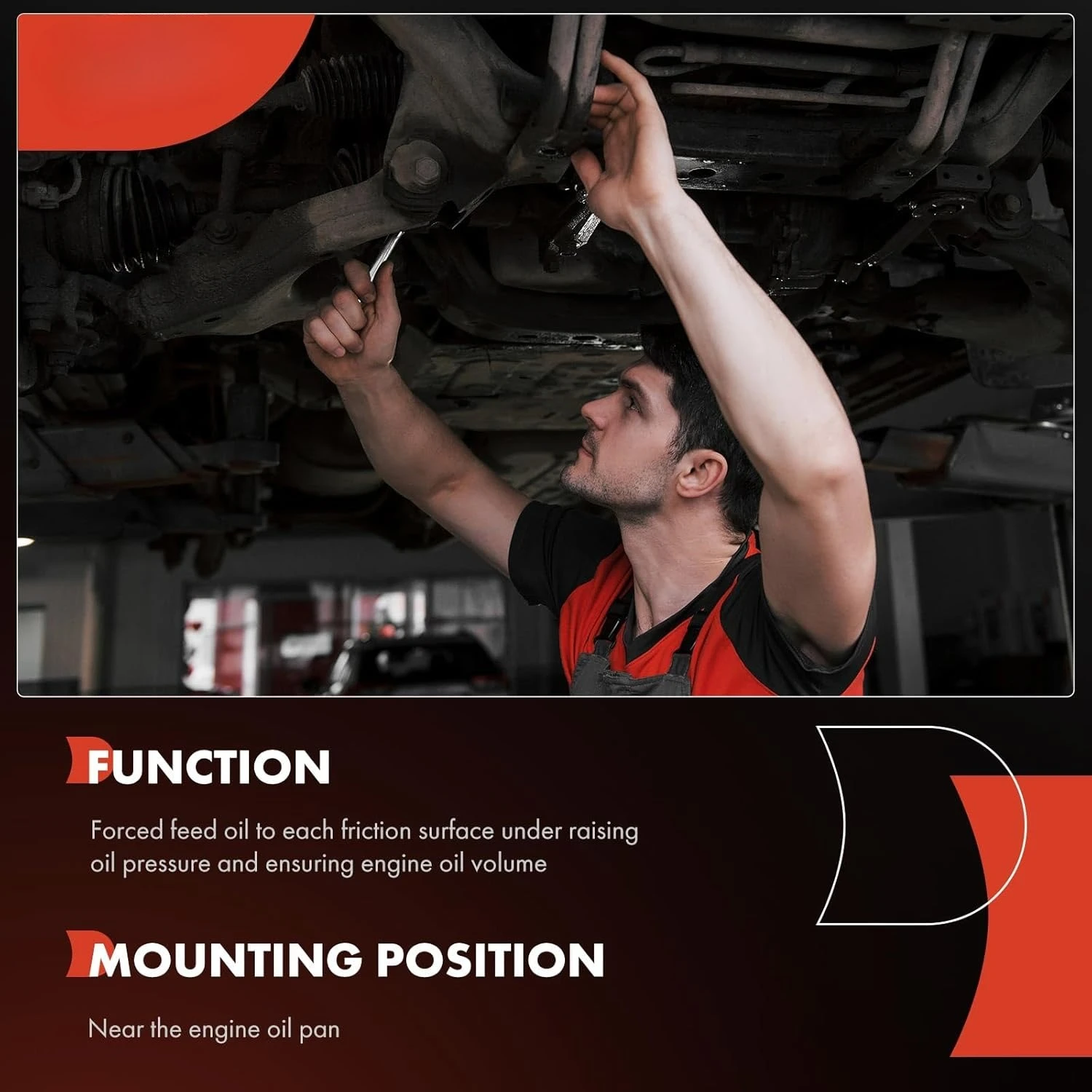 

Engine Oil Pump Compatible with [3.8L 3.9L 4.2L V6] Ford F-150 1997-2008, F-150 Heritage 2004, Mustang 1994-2004, Taurus