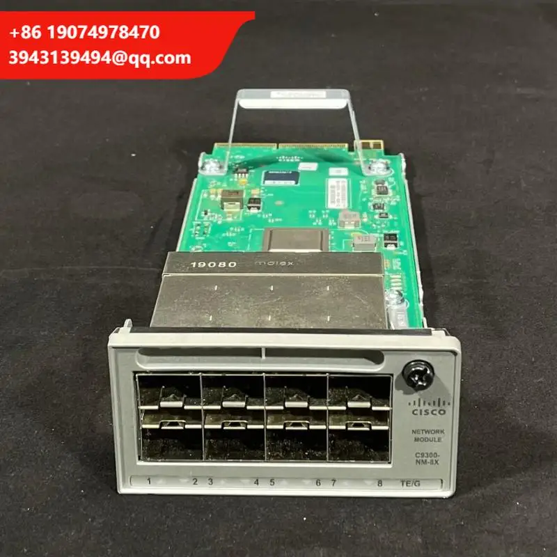 

Новый сетевой модуль C9300-NM-8X 9300 8 X 10GE — отправка в тот же день