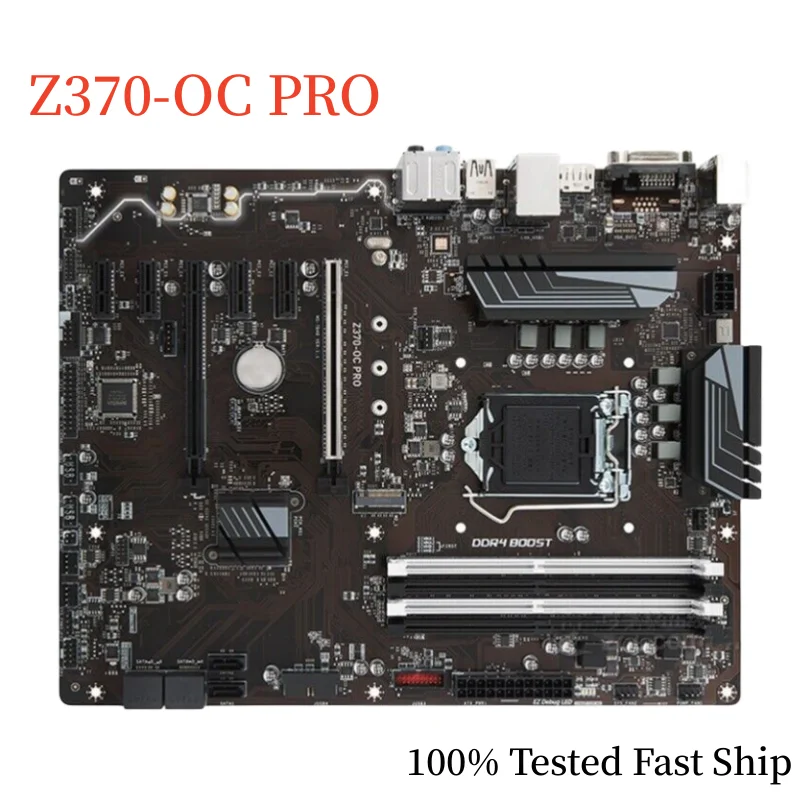 

For MSI Z370-OC PRO Motherboard Z370 64GB LGA 1151 DDR4 ATX Mainboard 100% Tested Fast Ship