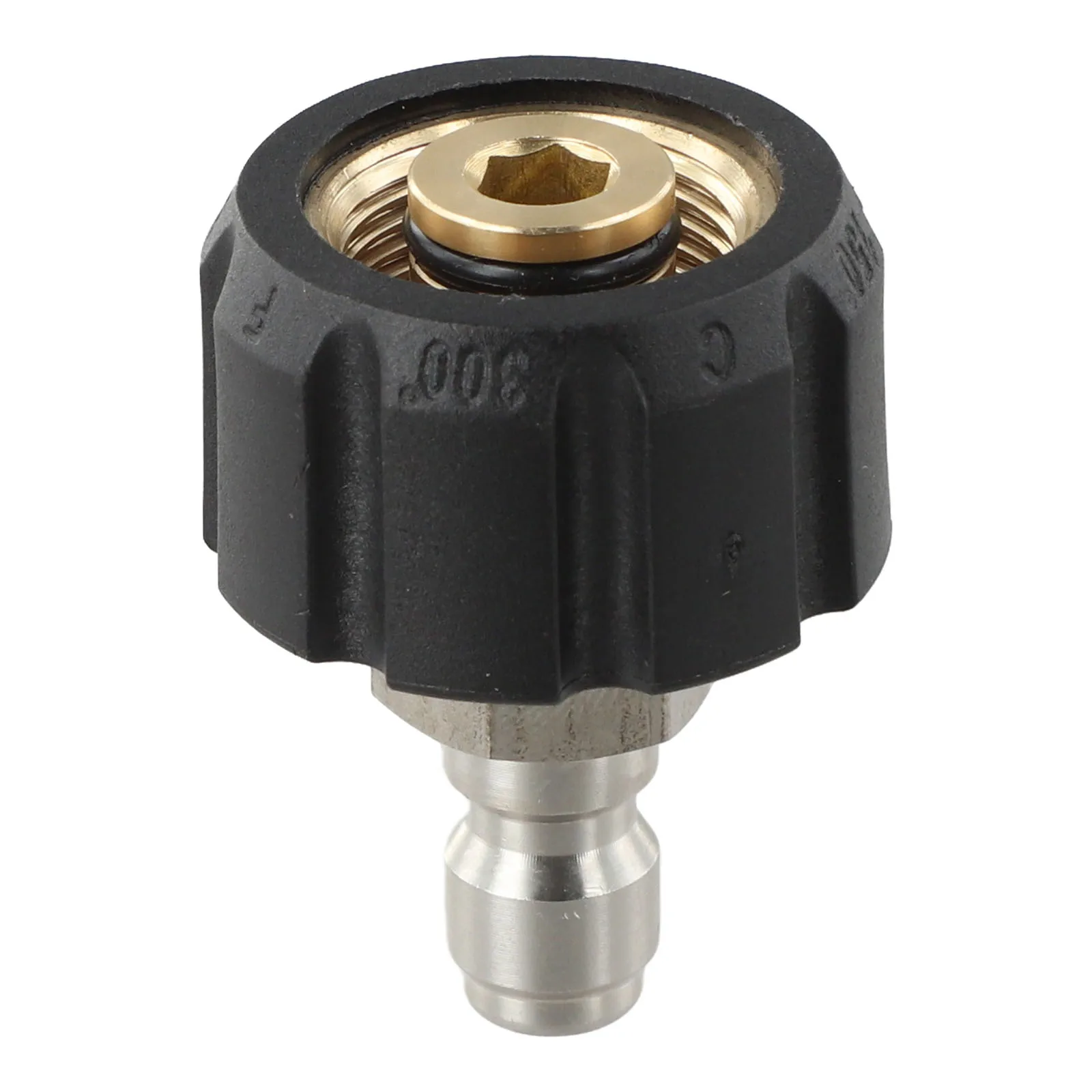 Reliable Quick Connect Adapter for Pressure Washer 14 38 inch Male to M22 14 15 mm Female Long Lasting Performance