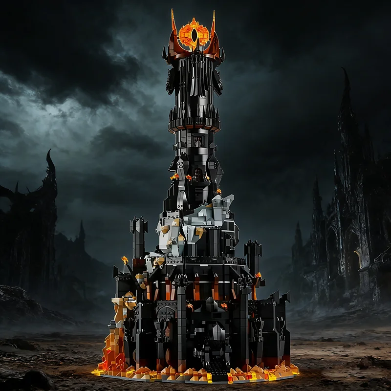 En stock 2026 Nouveau Kit de Blocs de Construction Créatifs 5471 Pièces Modèle Tour Noire 10333 Briques Jouet pour Garçons et Adultes Cadeaux d'Anniversaire