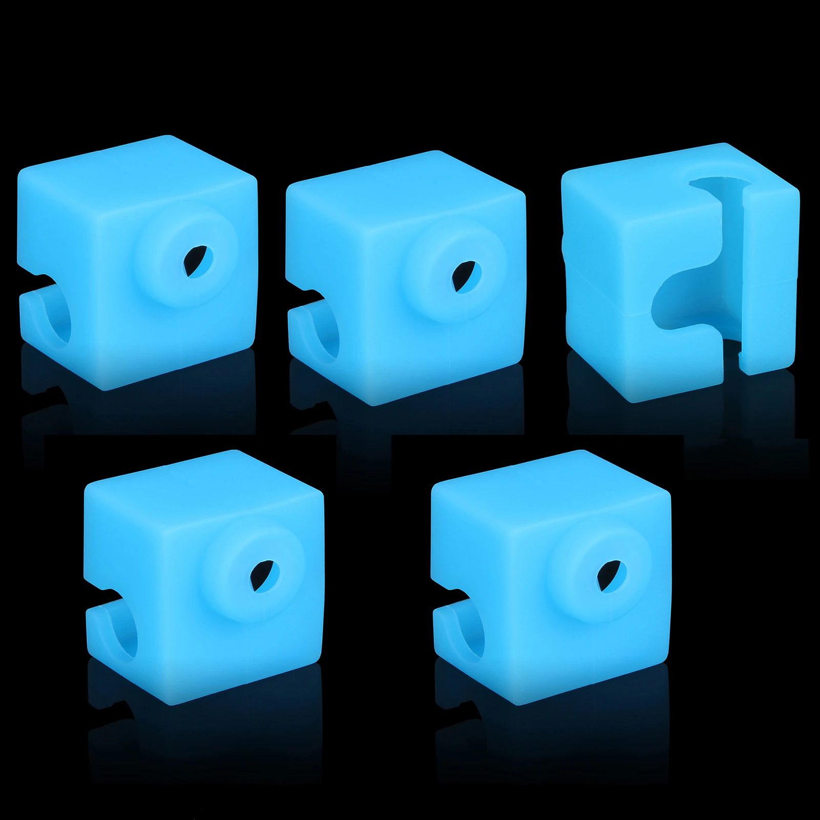 

Heater Block V5 Silicone Socks Cover for Mega S, Mega Pro, Chiron, I3 Mega, Mega X, Zero 2.0, 4Max Pro 2.0/ Flyingbear Ghost5
