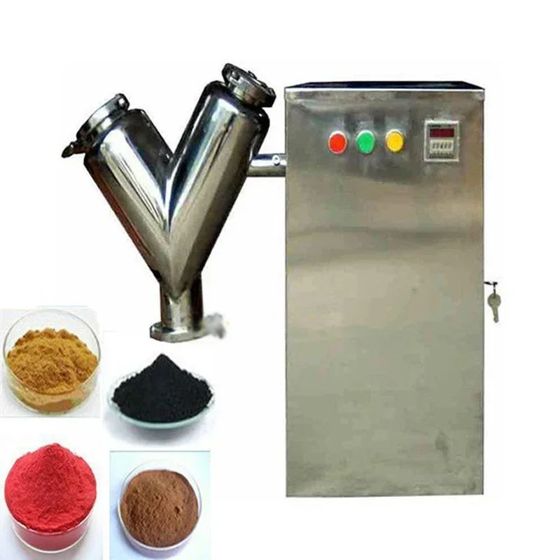 1PC VH2 Hoge Efficiënte Mixer Machine Rvs Mini Materiaal Mix Machine Poeder Mix Blender Machine 220V