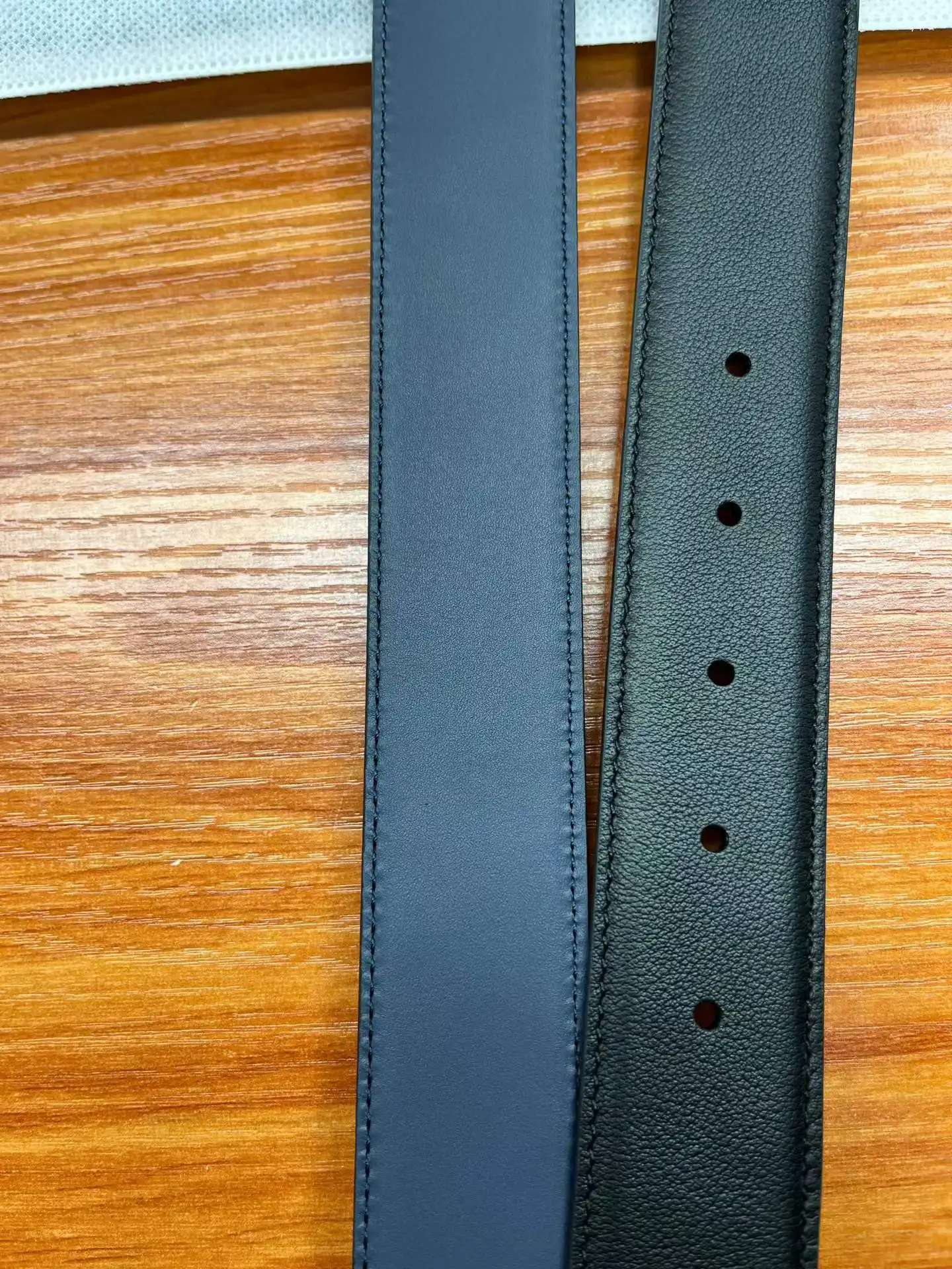 Men's 3.5cm Top-Grain Cowhide Belt Strap, No-Buckle, Fits Ferragamo 8-Shaped Buckle, Replaceable 1.25in