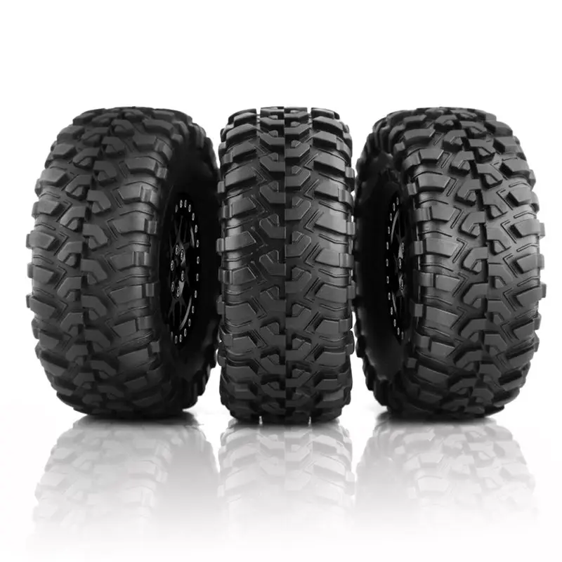 4 Pcs RC Car Black Accessories 135Mm 2.2Inch For 1/8 1/10 RC Crawler Car Axial SCX10 Wraith RR10 Capra Traxxas TRX4