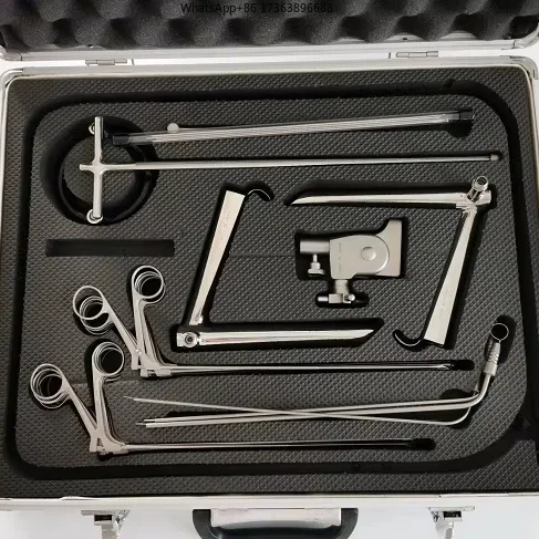 2026 NEW Self-retaining Laryngoscope/Surgical Laryngoscopy Set/ENT Surgical Instruments Set