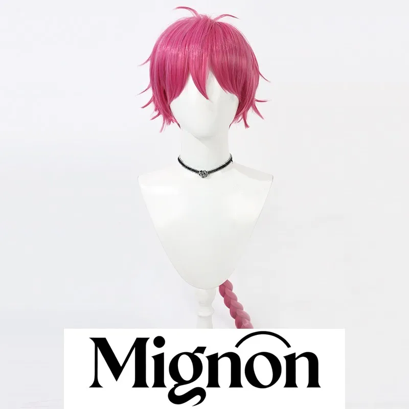 شيطان الأمير القط الشيطان Ratte Bacca شعر مستعار تأثيري جديلة طويلة هدية عيد الهالوين