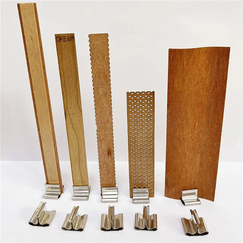 

ABAH-600 PCS Metal Wick Sustainer,Wick Holder For Wood Wick Candle