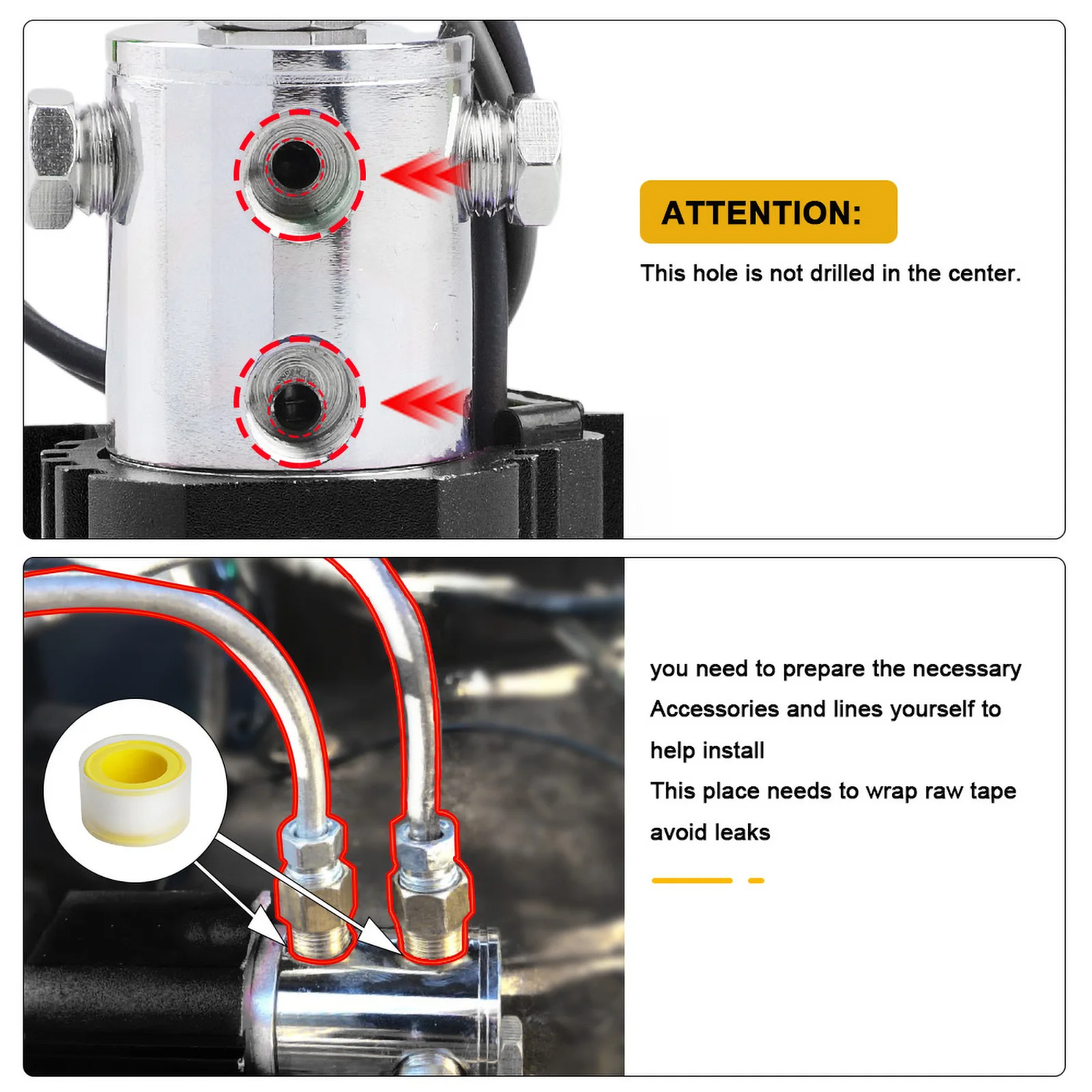 Front Brake Line Lock Kit Heavy Duty Type Roll Control Hill Holder Kit Hydraulic Brake Line Park Lock Bracket Pressure Bracket