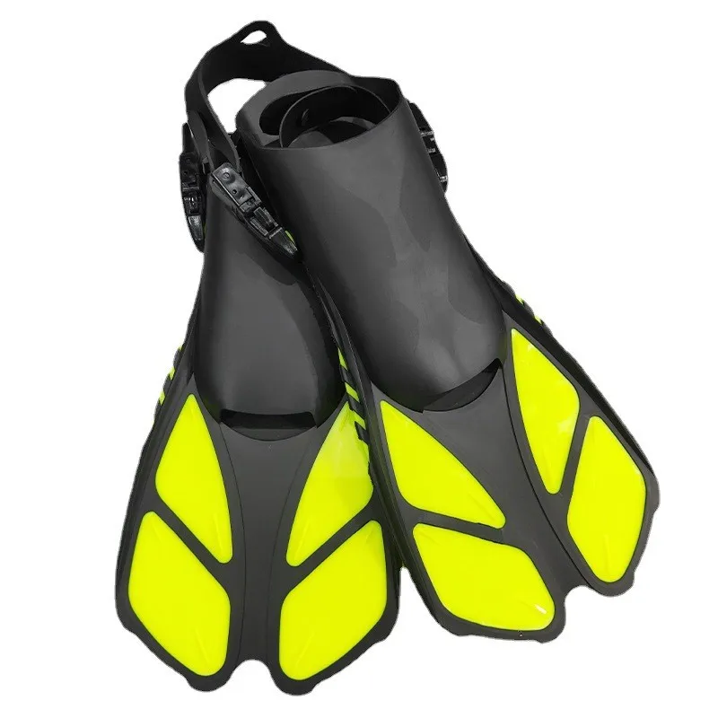 QYQ  Frog Shoes Adult  Fins with Adjustable Buckles Open Heels Designed for Snorkeling Scuba  Diving