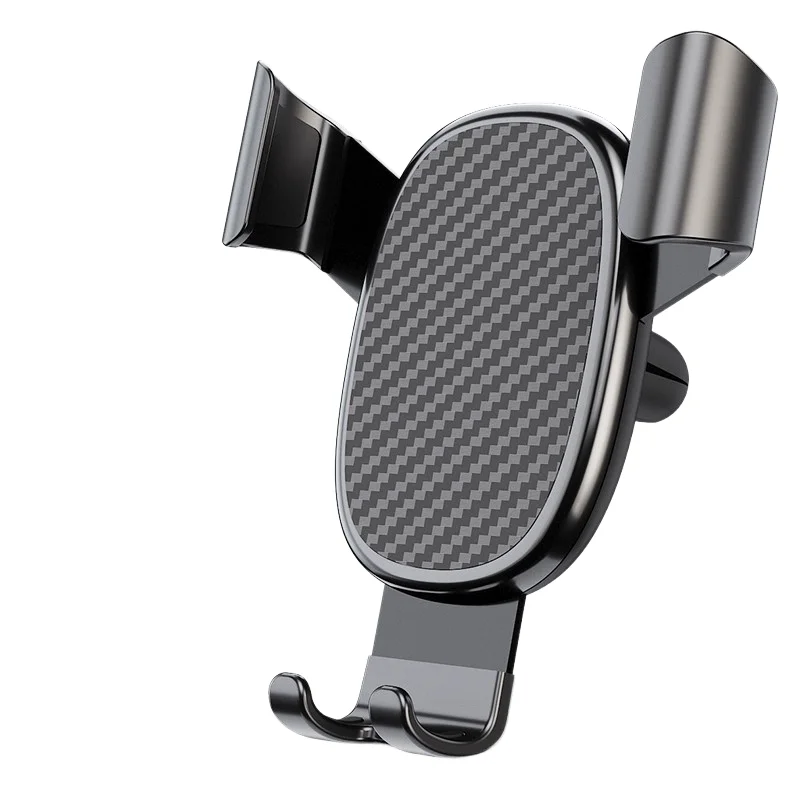 

Car Mobile Phone Holder Metal Gravity Induction Air Outlet Bracket Universal Rotatable Car Phone Holder