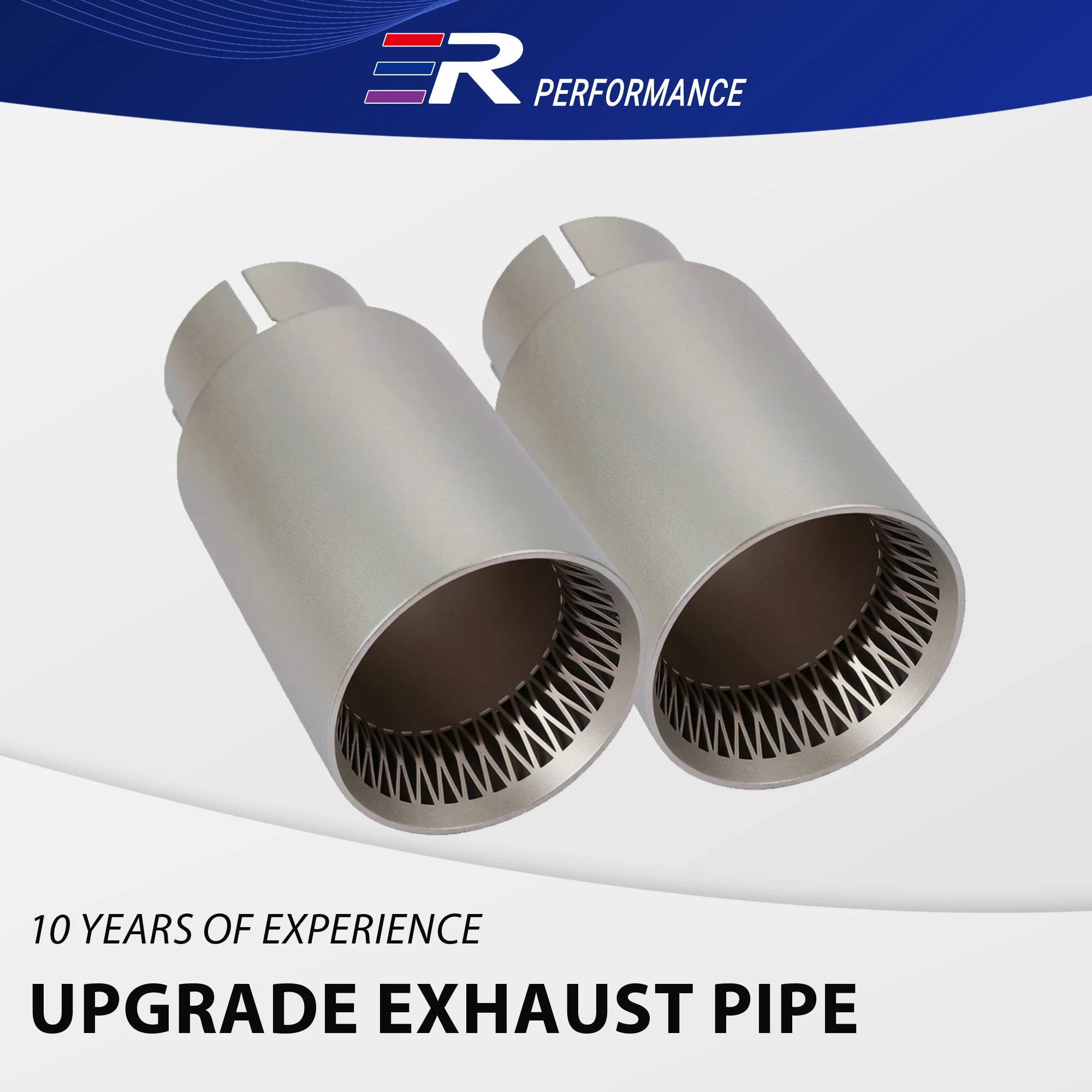 1 Piece Matte Stainless Steel Exhaust Universal Suitable For Auto Modified Cars Accessories 89mm Outlet Car Muffler Nozzles