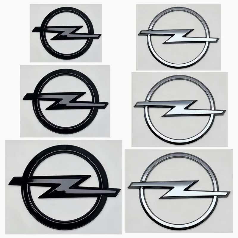 High Quality ABS 3D Opel Car Styling Front Grille Hood Bonnet Logo Emblem Rear Trunk Bumper Badge Sticker Decal Auto Accessories