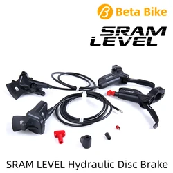 SRAM LEVEL Hydraulic Disc Brake MTB 2-PISTONS 800-1500mm Front & Rear Black