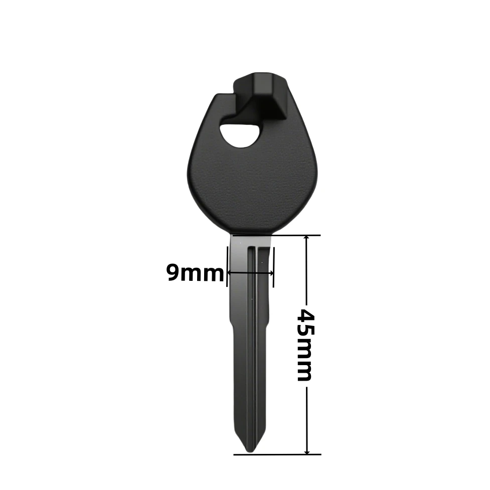 For  V50 AG50 60Single V125G Magnet Anti-theft lock AN250 AN400 AN650 Burgman Sj50 V125S Replace Uncut Black Key