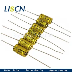 10PCS 100V Audio Capacitor Non Polarity Frequency Divider Crossover Polypropylene 1UF 1.5UF 2.2UF 3.3UF 4.7UF 5.6UF 6.8UF