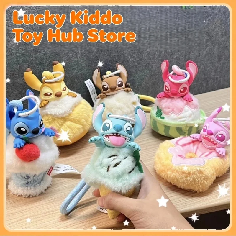 

Новая оригинальная серия Disney Stitch Dessert, модная слепая коробка, игрушки, коллекционная кукла Kawaii Stitch, брелок, подвеска, загадочная коробка, подарок