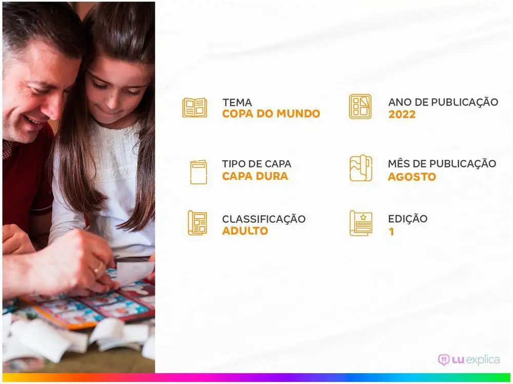 ألبوم تماثيل بانيني بغلاف مقوى ، كأس العالم ، قطر ،