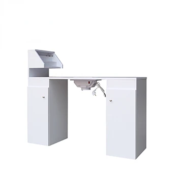 Manicure table manufacturer offers luxury manicure tables with vents for professional manicure salons