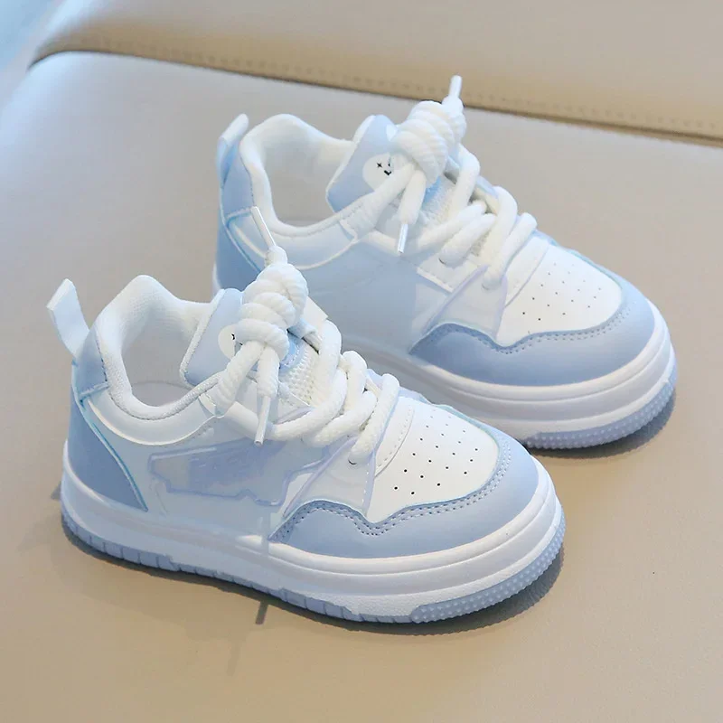 

2024 Winter Children Rubber Bottom Non Slip Outdoor Mesh Breathable Sneakers Autumn Casual Shoes for Baby Girls Kids Boys