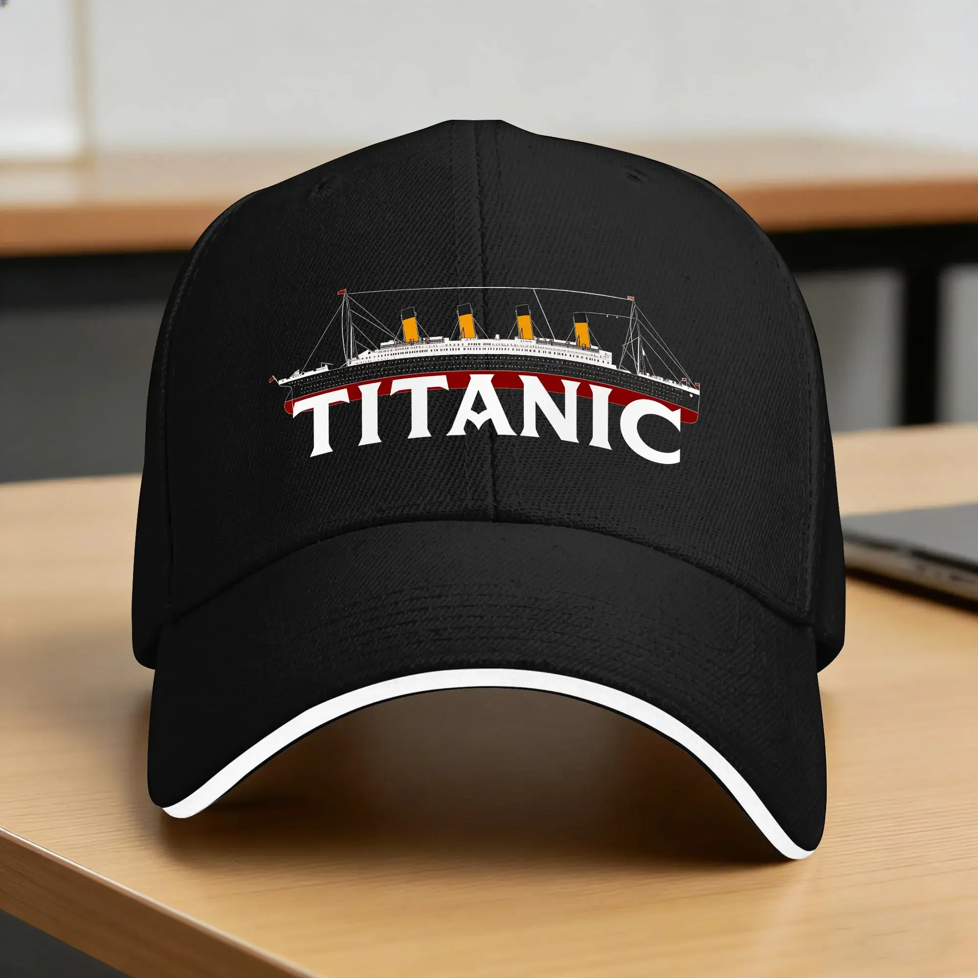 New Titanic Ship 1912 Baseball Cap  Summer Casual Trucker Hat For Unisex-Teens Running Hippie Sun Baseball Caps