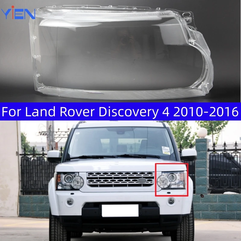 For Land Rover Discovery 4 LR4 2010 2011 2012 2013 2014 2015 2016 Car Products Replace A Transparent PC Headlight Lights Shell