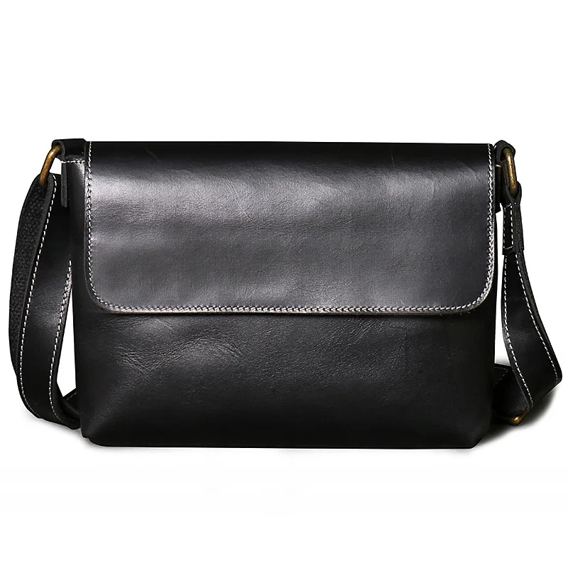 

Сумка-мессенджер Nesitu Highend Vintage из натуральной коровьей кожи черного и коричневого цвета, через плечо, для женщин и мужчин, для iPad, M30173